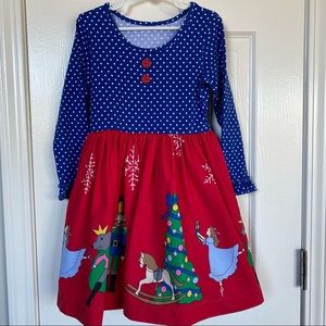 Eleanor Rose Nutcracker dress size: 5-6y